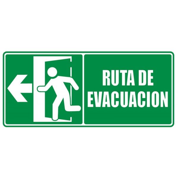 Señal Ruta de Evacuación