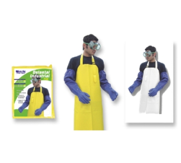 Delantal para uso Industrial Amarillo