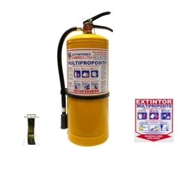 Extintor de polvo químico