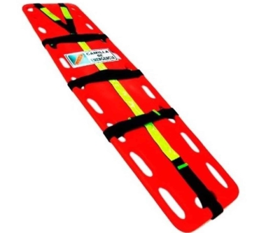 Camilla De Emergencia Plástica Naranja