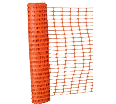 Malla Polipropileno Señalización Naranja