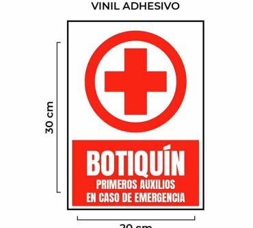 Señal para Botiquín de emergencia
