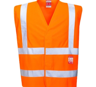chaleco ignífugo de alta visibilidad