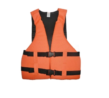 Chaleco Salvavidas Naranja Sencillo