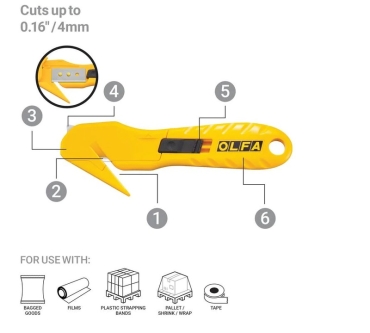 Cuchillo de seguridad