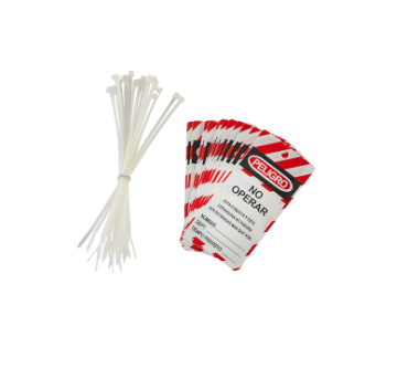 TARJETAS DE BLOQUEO PELIGRO