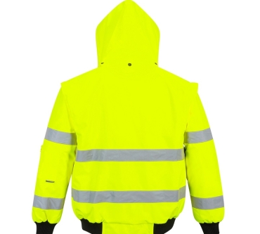 Chaqueta de alta visibilidad para cuartos fríos