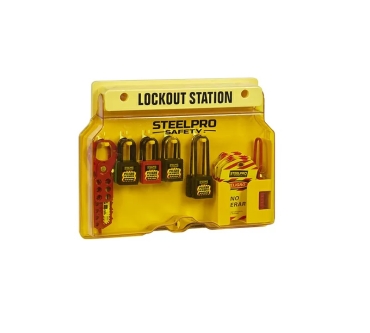 ESTACIÓN DE BLOQUEO CON TAPA EN POLICARBONATO