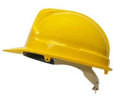 Casco fura amarillo
