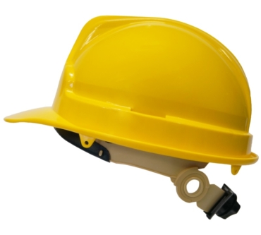 Casco fura amarillo