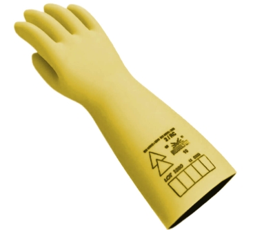 Guante dieléctrico