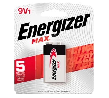 Batería Energizer Alcalina 9V