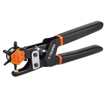 Pinza sacabocados Truper mango de PVC 9" Ref: 17340