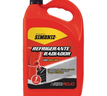 Refrigerante para Radiador Simoniz Rojo x Galón