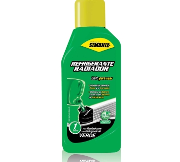 Refrigerante para Radiador Simoniz verde x Litro