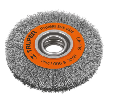 Grata Circular Truper De Esmeril 6"