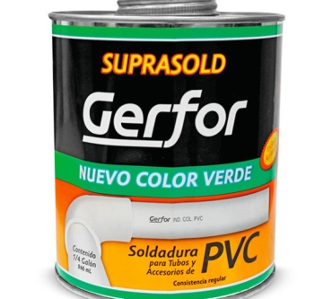 Soldadura PVC 1/4 Gerfor