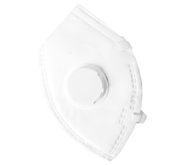 Mascarilla con filtro de carbón activado Blanca Marca Life