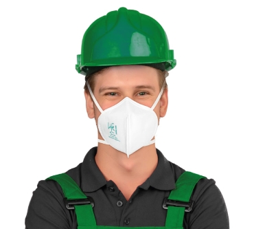 Mascarilla con filtro de carbón activado Blanca Marca Life