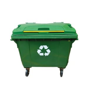 Contenedor de Basura de 1100 litros con ruedas