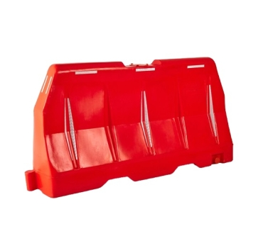 Barrera vial PVC x 2 metros