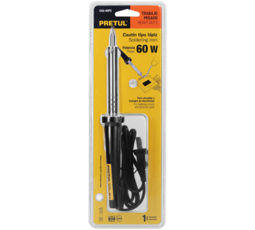 Cautín eléctrico de 60 W Tipo lápiz Petrul Ref