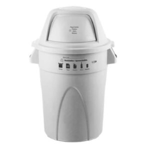 Contenedor papelera de 121 Litros Blanco