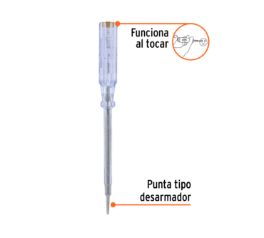 Destornillador probador de corriente Truper REF