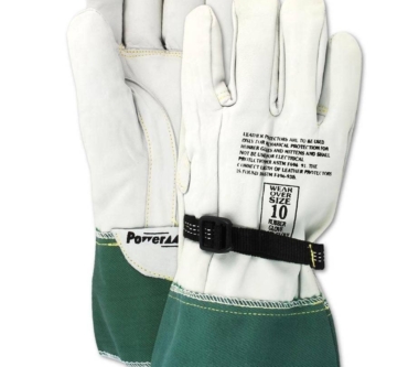 Guante Protector Dieléctrico de Bajo Voltaje en Cuero Power Master