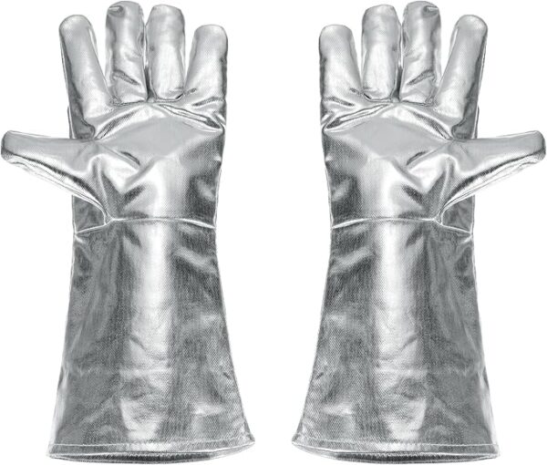 Guantes para altas temperaturas en Aluminio