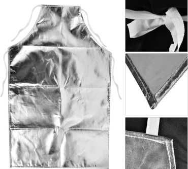 Delantal para altas temperaturas en Aluminio