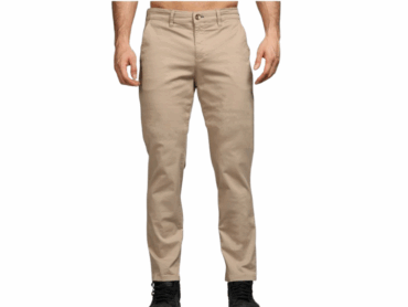 Pantalón en Dril Caqui Hombre