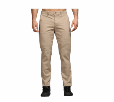 Pantalón en Dril Caqui Hombre