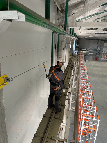 Systems_horizontal lifeline systems Batiligne_Russia