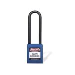 Candado Gancho Largo Nylon Azul Yale
