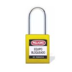 Candado Gancho Metálico Amarillo Yale