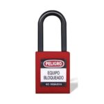 Candado Gancho Nylon Rojo - 38mm Yale