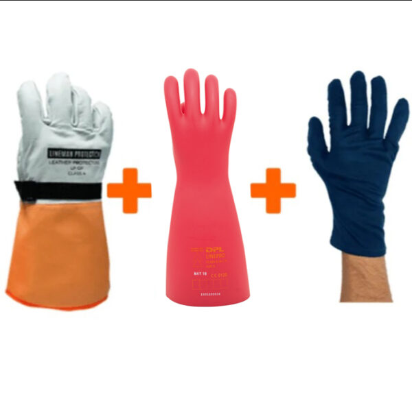 Kit de Guante Dieléctrico Clase 4 - Imagen 2