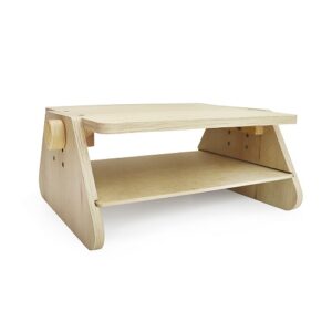 MESA GRADUABLE EN MELAMINA COLOR NATURAL 1364