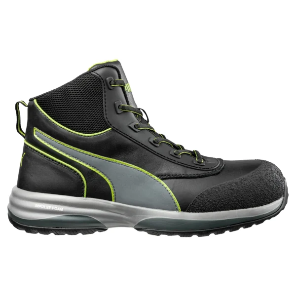 TENIS DE SEGURIDAD RAPID GREEN MID - Imagen 2