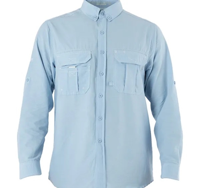 CAMISA PROTECCION UV FPS50+ MAN CELESTE