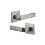 Manija Bari Biométrica Plateada Yale