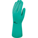 Guante Nitrilo Verde Flocado