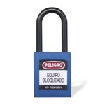 Candado Gancho Nylon Azul Yale