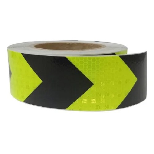 CINTA VEHICULO REFLECTIVA FLECHA NEGRO VERDE - Imagen 2