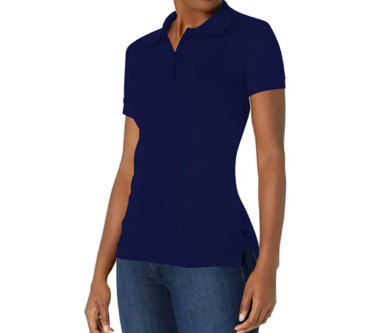 Polo-Dama-Azul-Oscuro