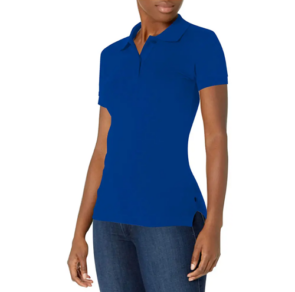 Polo-Dama-Azul-Rey