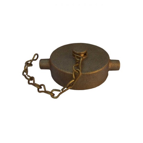 Tapa Metálica Bronce 2 1/2