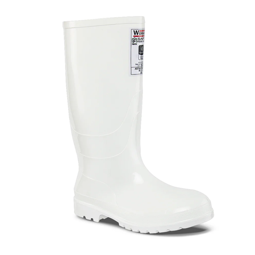 Bota en PVC Blanca Work Saf Waterpro