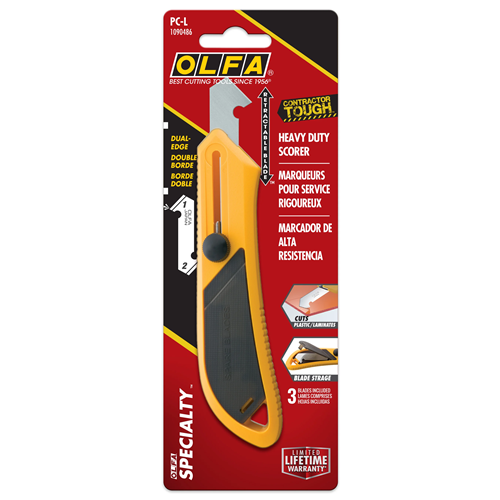 CORTADOR PARA FORMICA Y PLASTICOS DUROS PC-L OLFA - Imagen 4